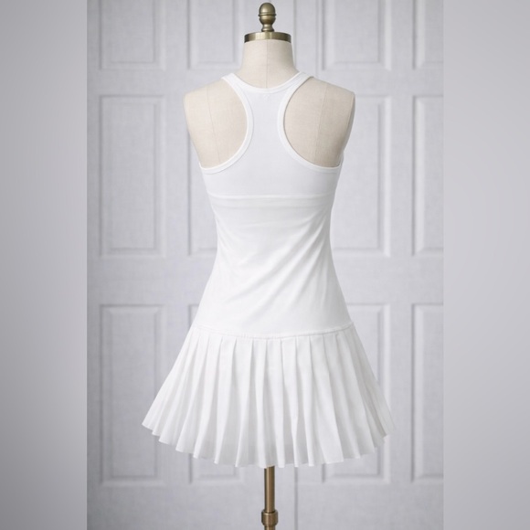 NWT J.Crew x NB White Tennis Dress 🤍🎾 $100 Tag - Picture 3 of 12